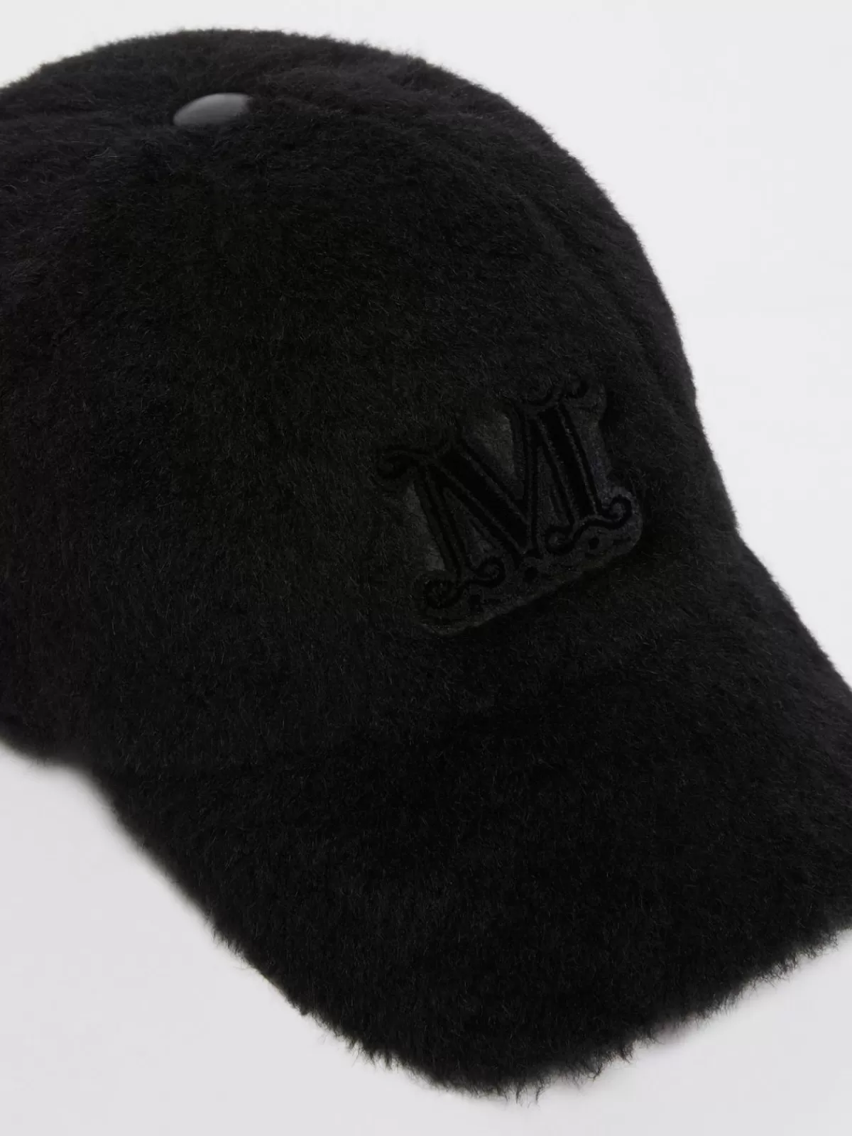 Hats*Max Mara Alpaca and wool Teddy hat BLACK