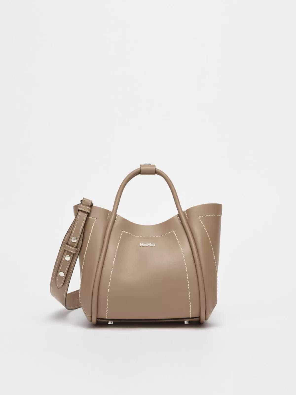 Marine Bag*Max Mara Extra Small leather Marine Bag COLONIAL