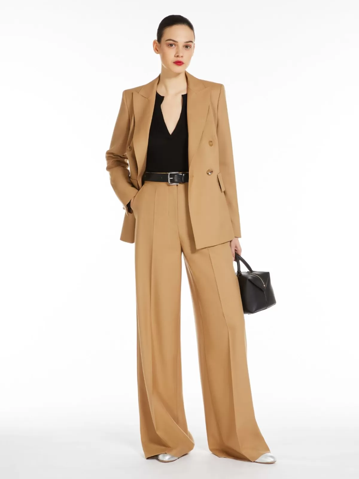 Jackets And Blazers | Suit*Max Mara Gabardine wool blazer HONEY