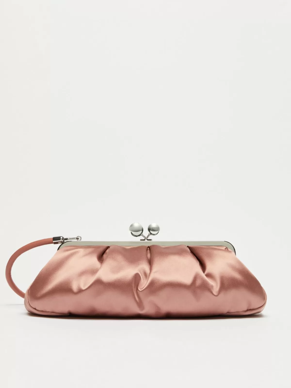 Weekend Bag*Max Mara Large satin Pasticcino Bag ANTIQUEROSE