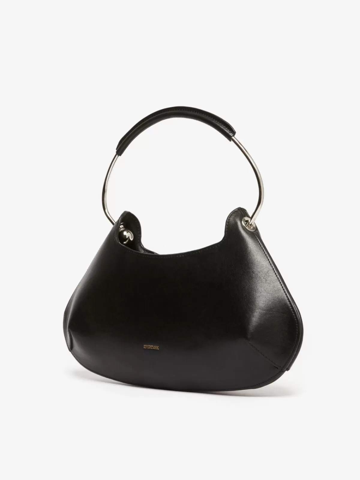 Sportmax Bag*Max Mara Medium leather Caju bag BLACK