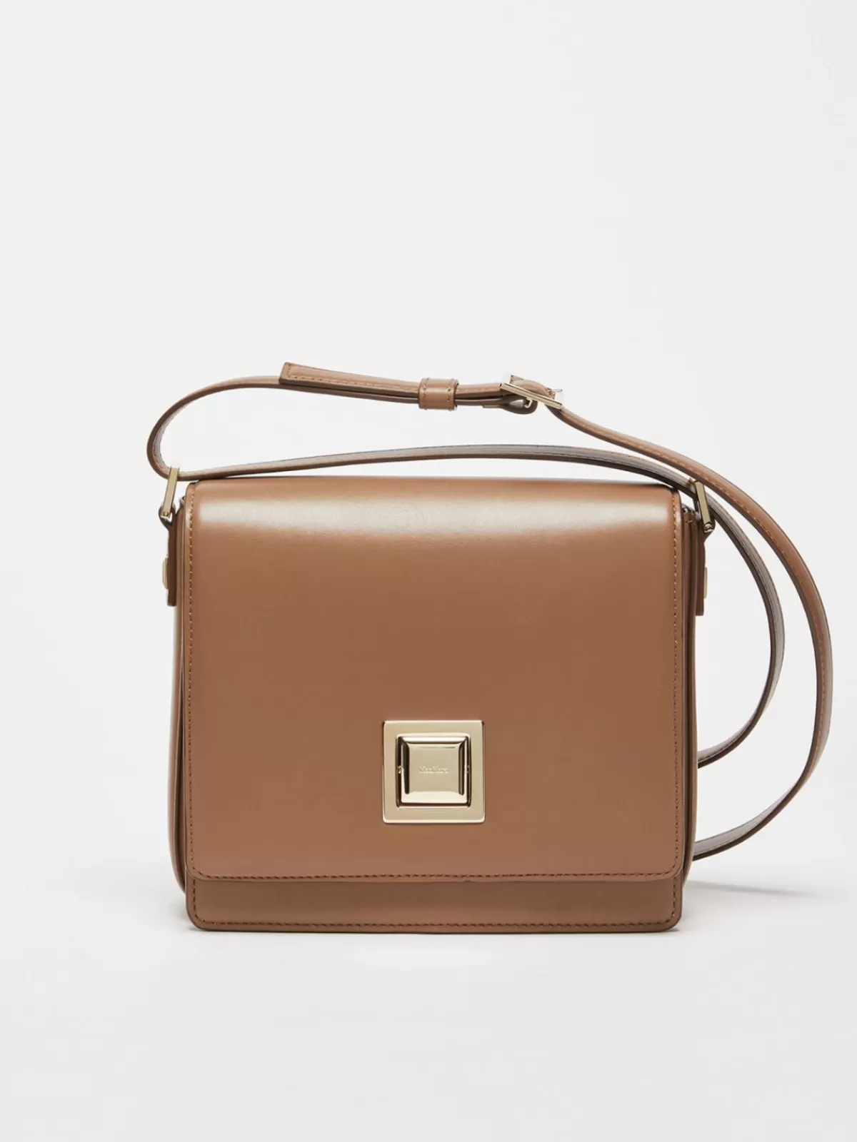 Mm Bag*Max Mara Medium leather MM Bag HAZELNUTBROWN