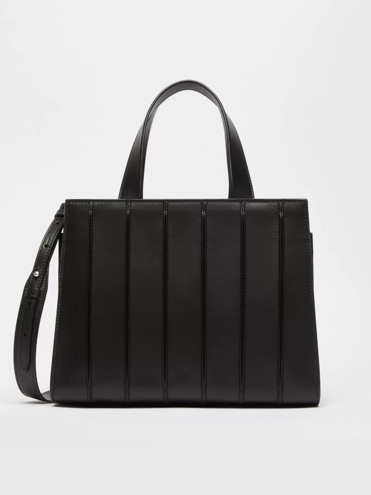 Whitney Bag*Max Mara Medium leather Whitney Bag BLACK