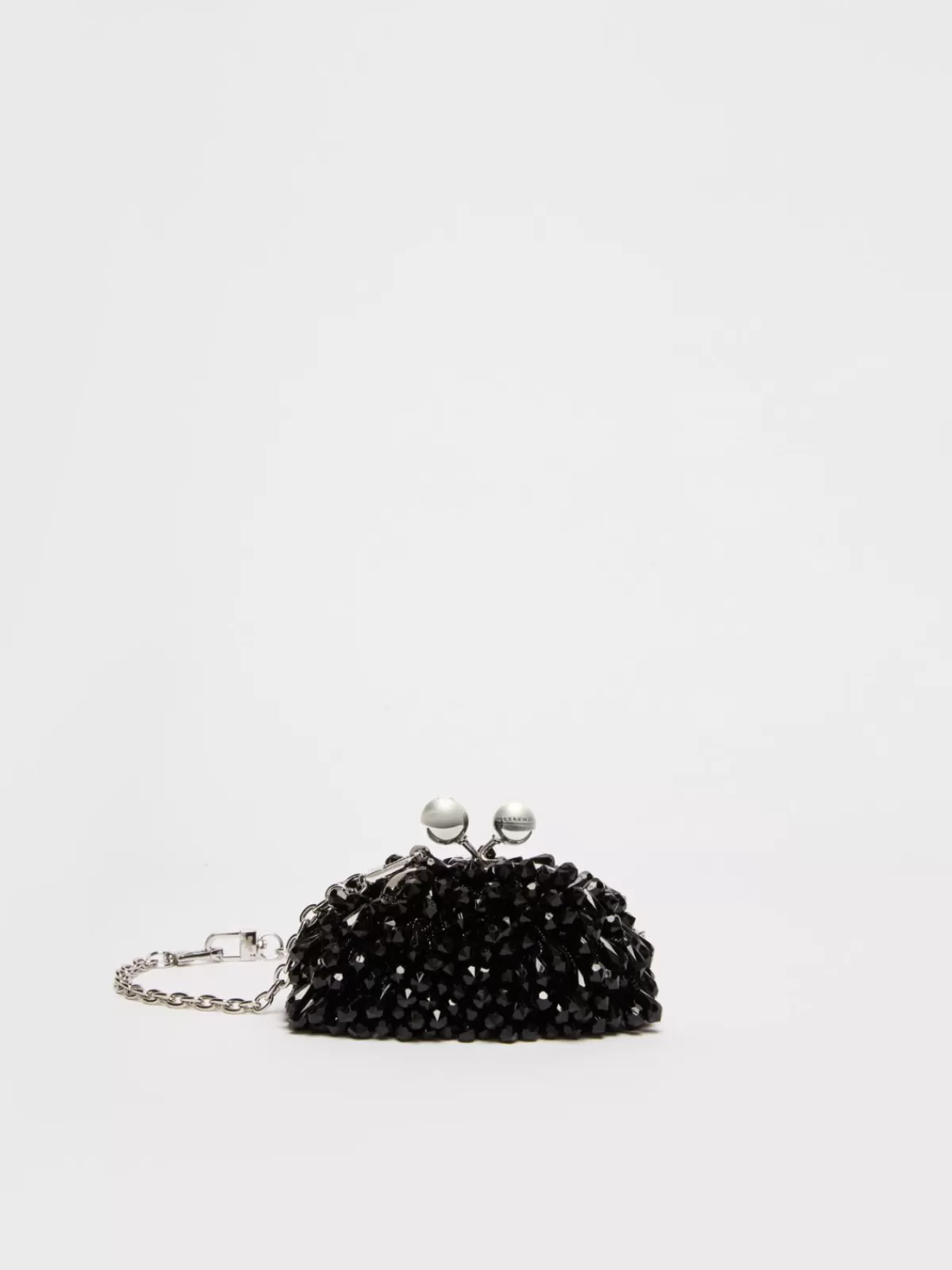 Mobile Phone Holder | Weekend Bag*Max Mara Nano Pasticcino Bag with bead detail DARKGREY