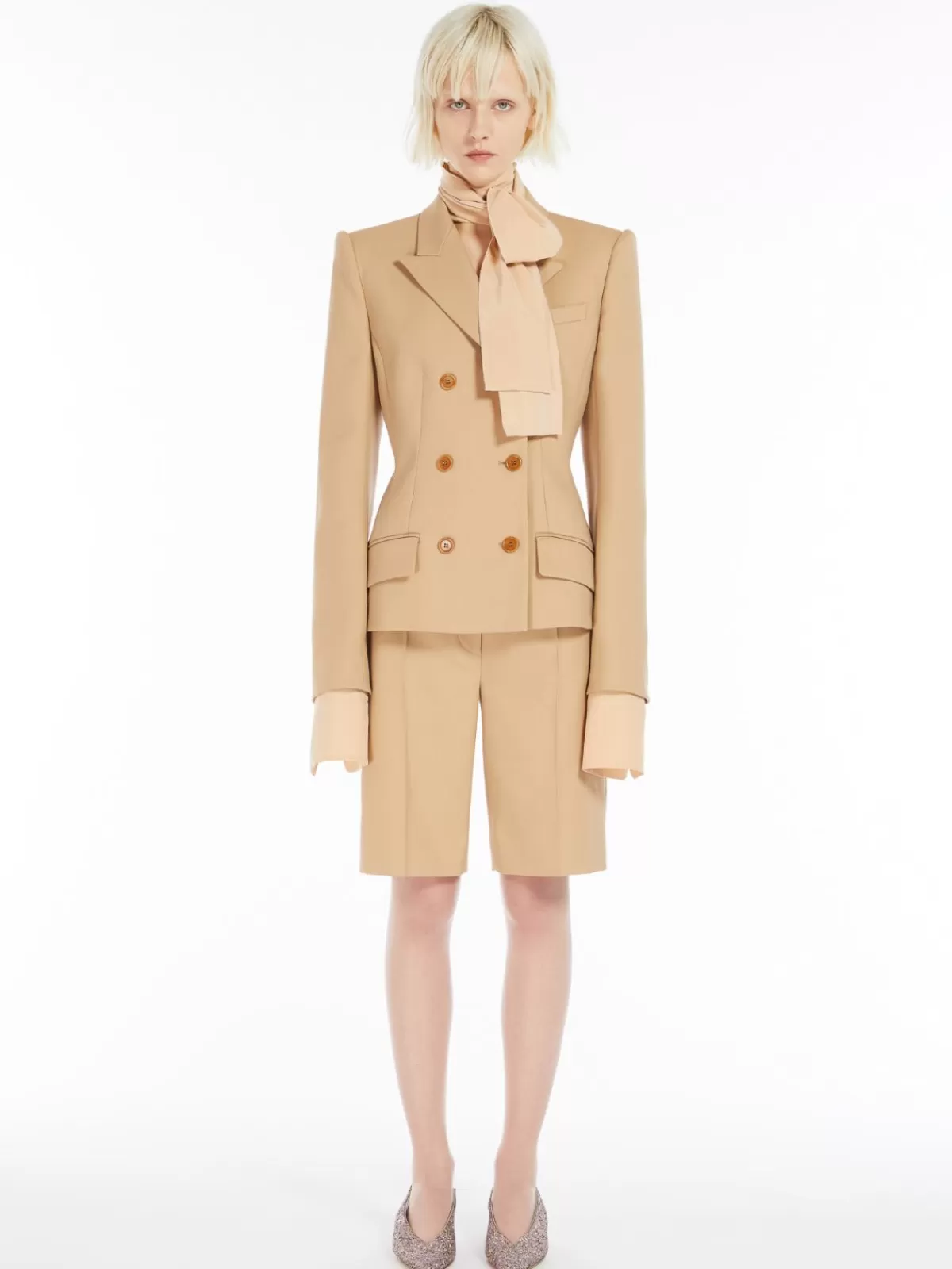 Jackets And Blazers | Suit*Max Mara Slim-fit double-breasted blazer CARAMEL