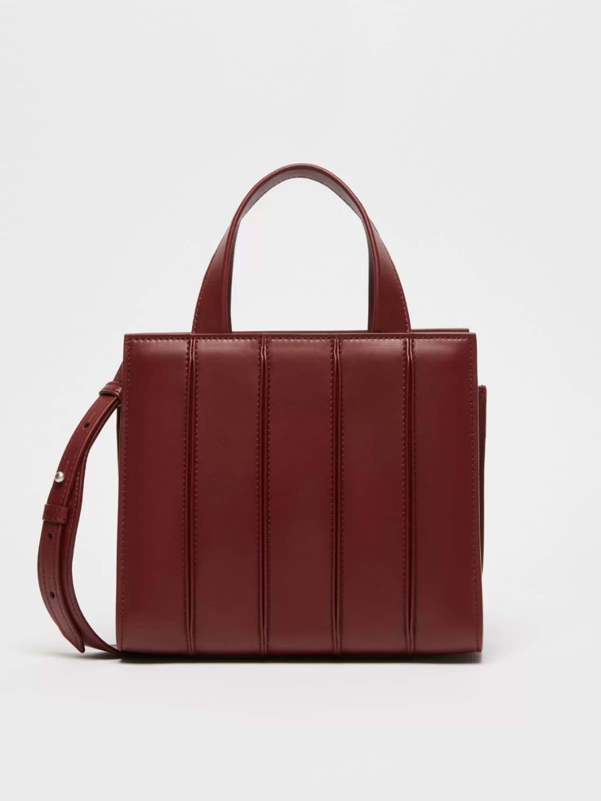 Whitney Bag*Max Mara Small leather Whitney Bag RED