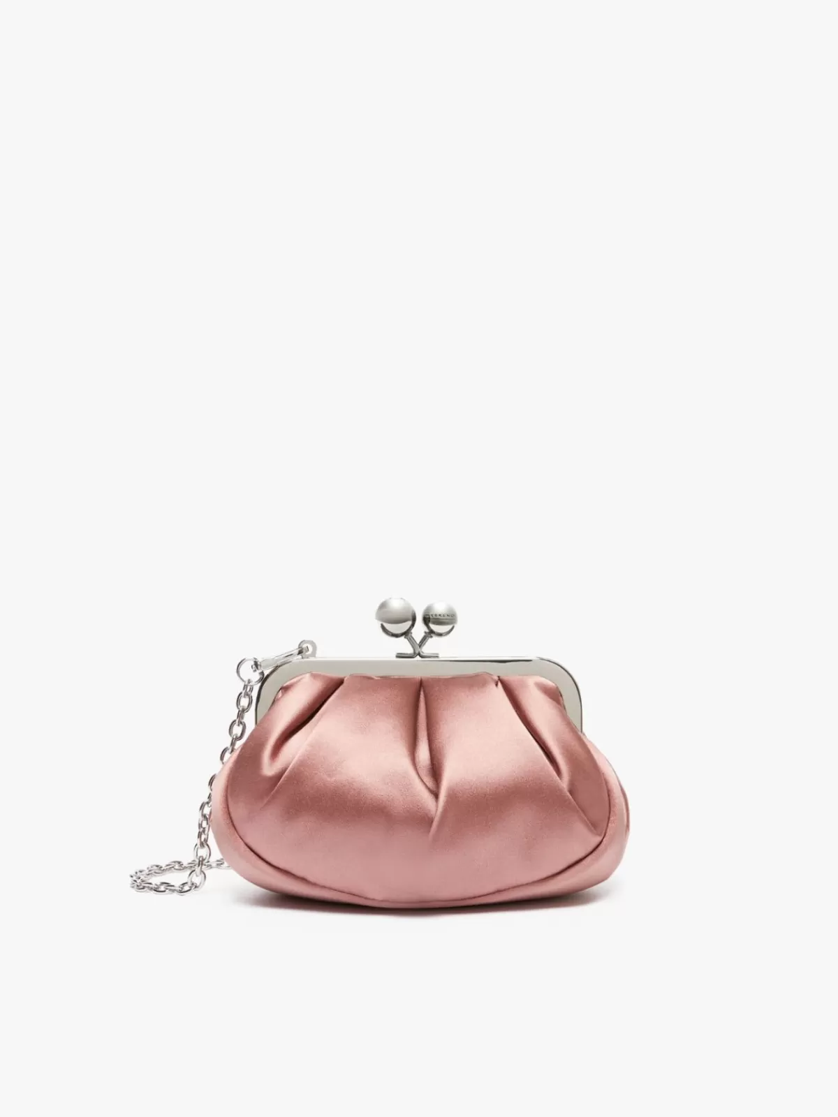 Weekend Bag*Max Mara Small satin Pasticcino Bag ANTIQUEROSE