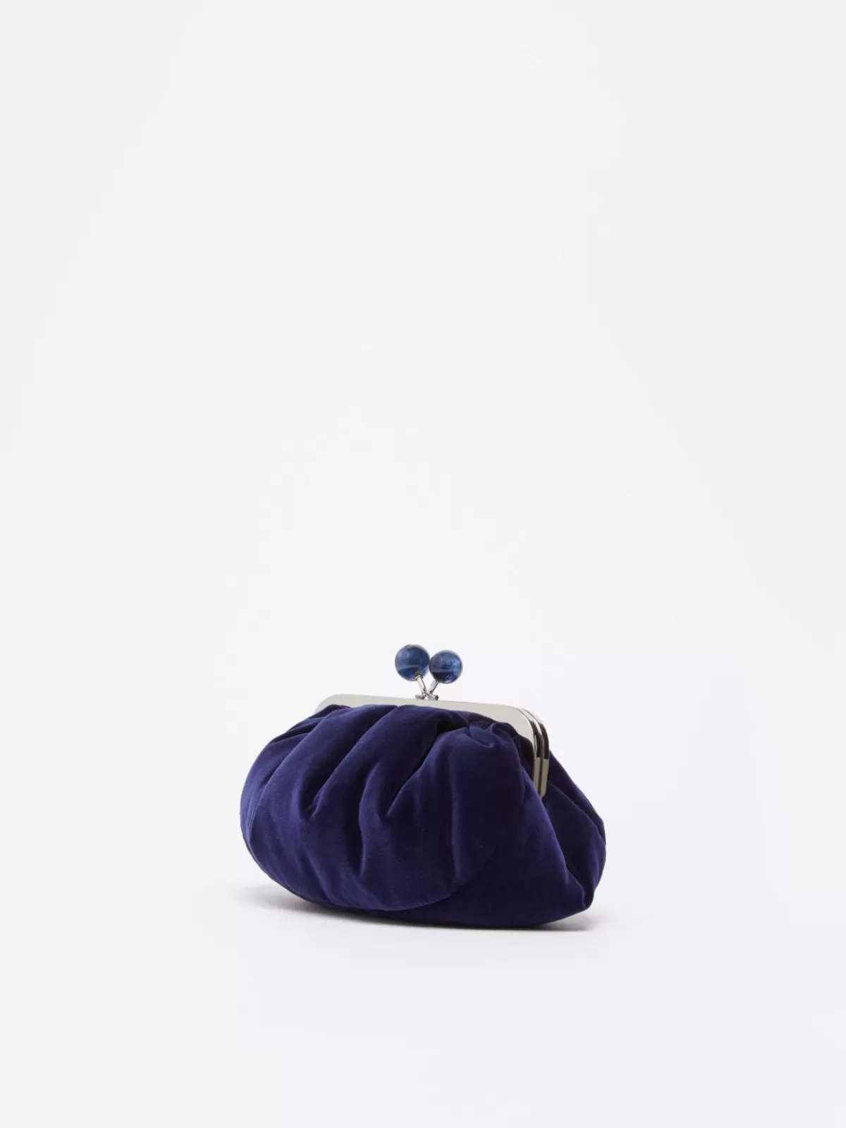 Weekend Bag*Max Mara Small velvet Pasticcino Bag ULTRAMARINE