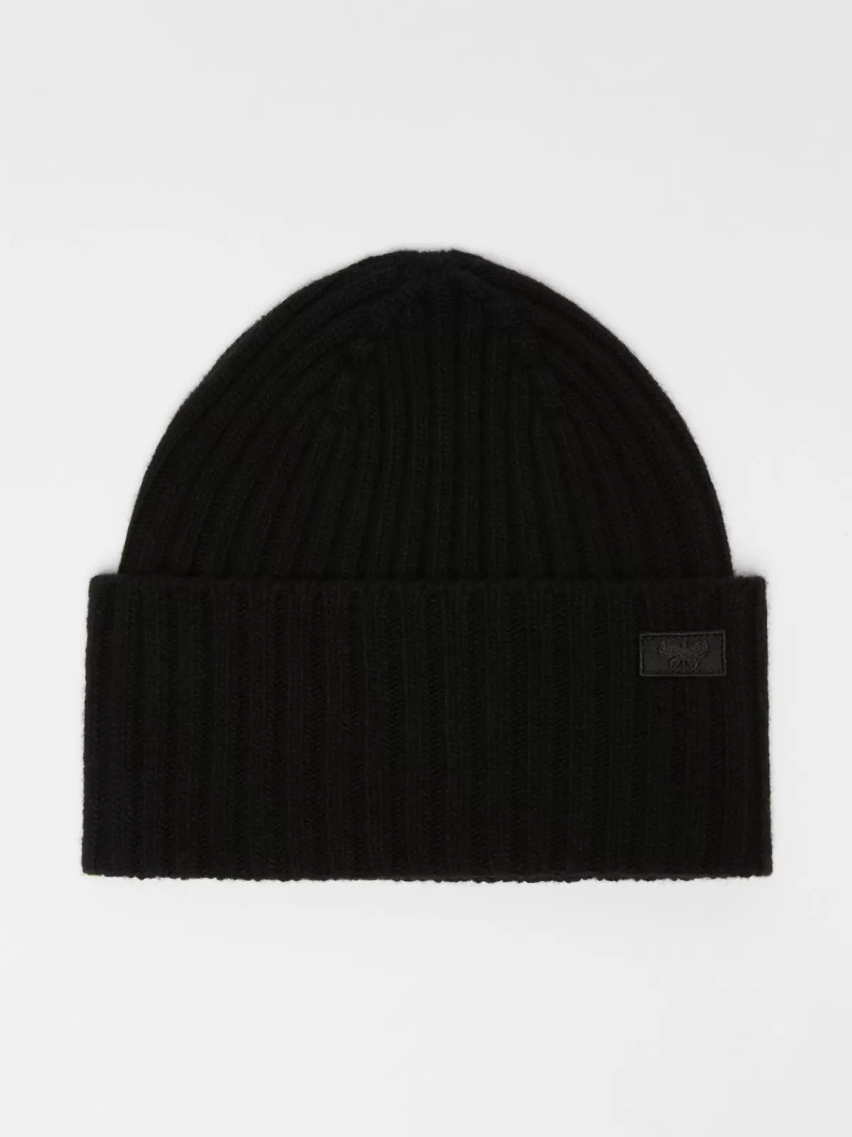 Hats*Max Mara Wool beanie hat BLACK